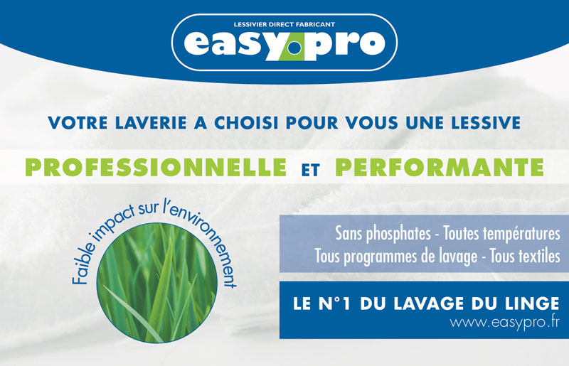 Easypro - Lessives professionnelles direct fabriquant : pressings,  laveries, blanchisseries professionnelles
